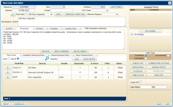 Work Order Management